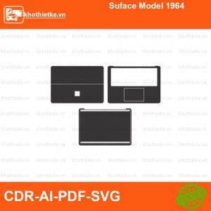 Suface Model 1964 File thiết kế Skin, Template Vector chuẩn cắt decal | KhoThiếtKế.vn