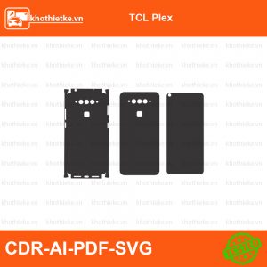 TCL Plex File thiết kế Skin, Template Vector chuẩn cắt decal | KhoThiếtKế.vn