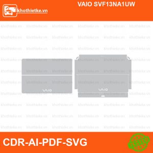 VAIO SVF13NA1UW File thiết kế Skin, Template Vector chuẩn cắt decal | KhoThiếtKế.vn