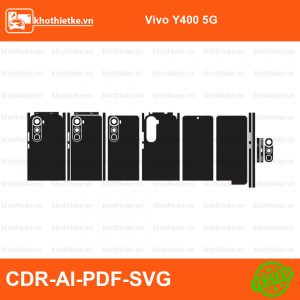 Vivo Y400 5G File thiết kế Skin, Template Vector chuẩn cắt decal | KhoThiếtKế.vn