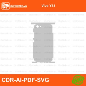 Vivo Y83 File thiết kế Skin, Template Vector chuẩn cắt decal | KhoThiếtKế.vn