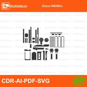 Zhiyun WEEBILL File thiết kế Skin máy ảnh & Lens, Template Vector chuẩn cắt decal | KhoThiếtKế.vn