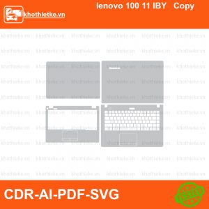 lenovo 100 11 IBY Copy File thiết kế Skin, Template Vector chuẩn cắt decal | KhoThiếtKế.vn