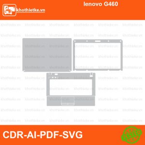 lenovo G460 File thiết kế Skin, Template Vector chuẩn cắt decal | KhoThiếtKế.vn
