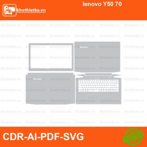 lenovo Y50 70 File thiết kế Skin, Template Vector chuẩn cắt decal | KhoThiếtKế.vn