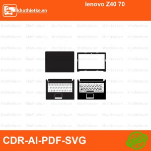 lenovo Z40 70 File thiết kế Skin, Template Vector chuẩn cắt decal | KhoThiếtKế.vn