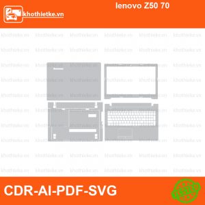 lenovo Z50 70 File thiết kế Skin, Template Vector chuẩn cắt decal | KhoThiếtKế.vn