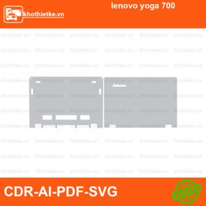 lenovo yoga 700 File thiết kế Skin, Template Vector chuẩn cắt decal | KhoThiếtKế.vn