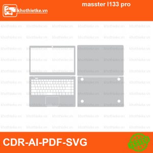 masster l133 pro File thiết kế Skin, Template Vector chuẩn cắt decal | KhoThiếtKế.vn