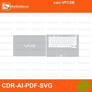 vaio VPCSB File thiết kế Skin, Template Vector chuẩn cắt decal | KhoThiếtKế.vn